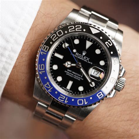 rolex batman blue|Rolex Batman discontinued.